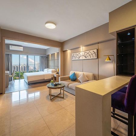 Foshan Poltton International Serviced Apartment-Canton Fair Free Shuttle Bus Экстерьер фото
