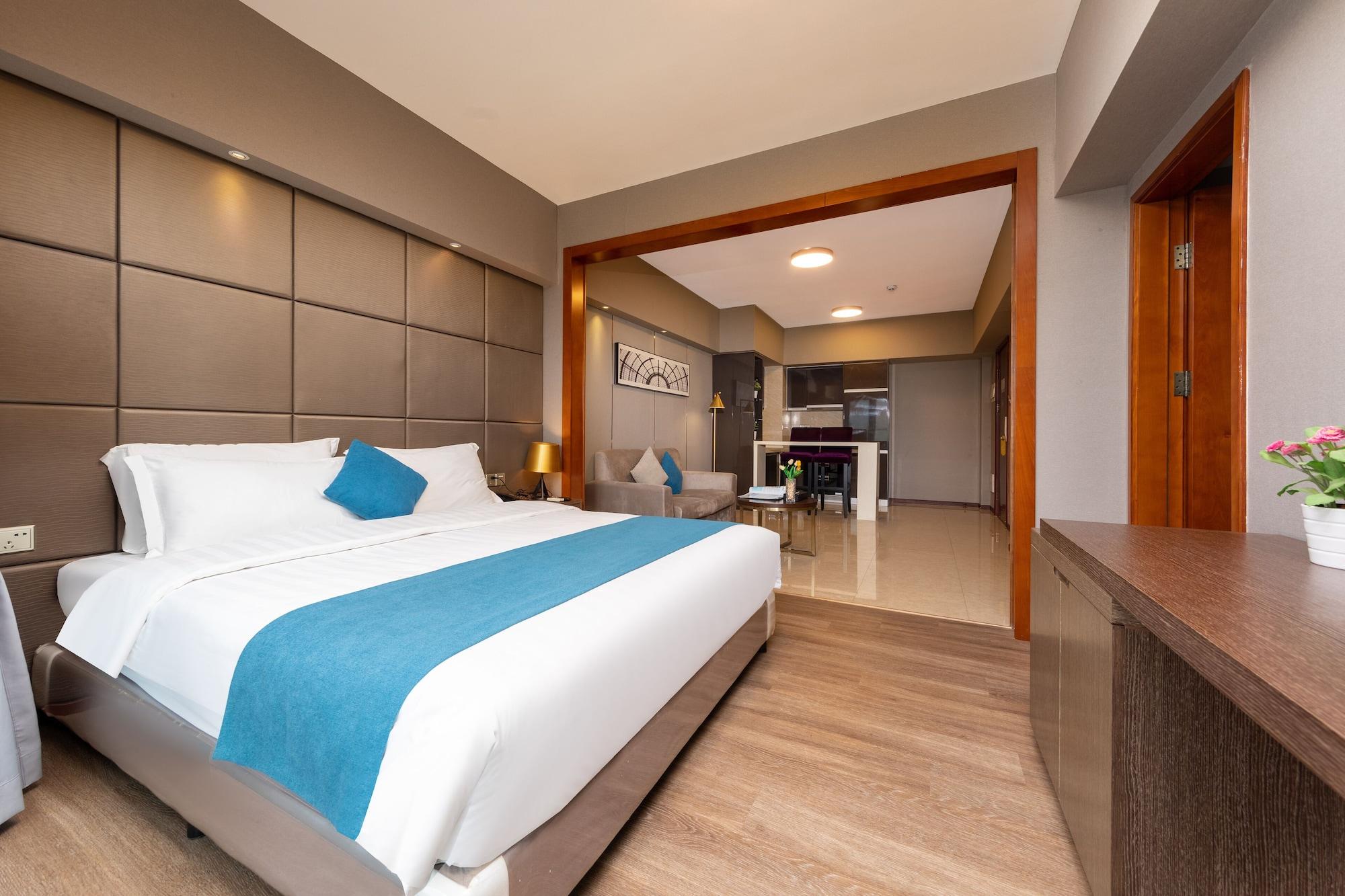 Foshan Poltton International Serviced Apartment-Canton Fair Free Shuttle Bus Экстерьер фото
