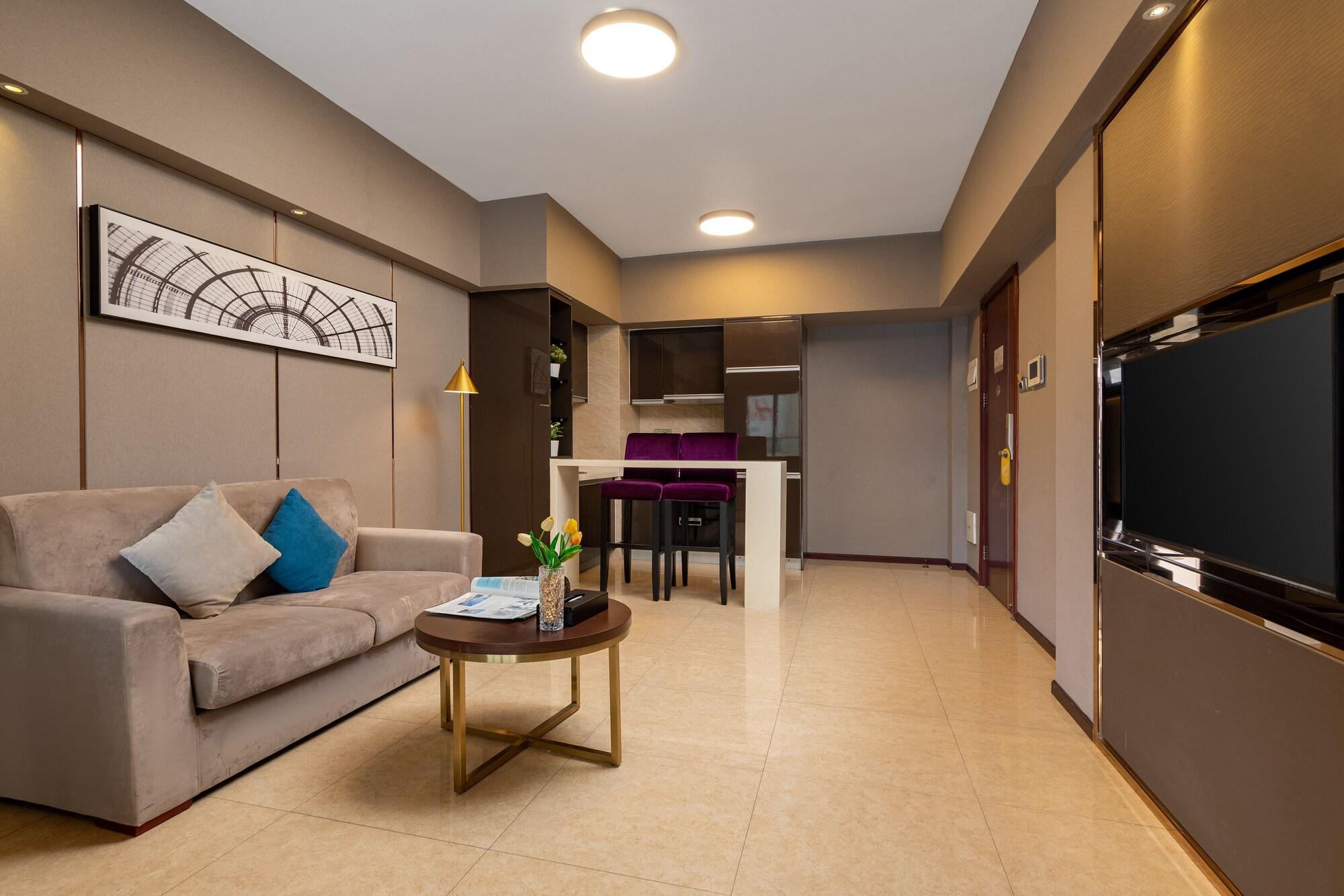 Foshan Poltton International Serviced Apartment-Canton Fair Free Shuttle Bus Экстерьер фото