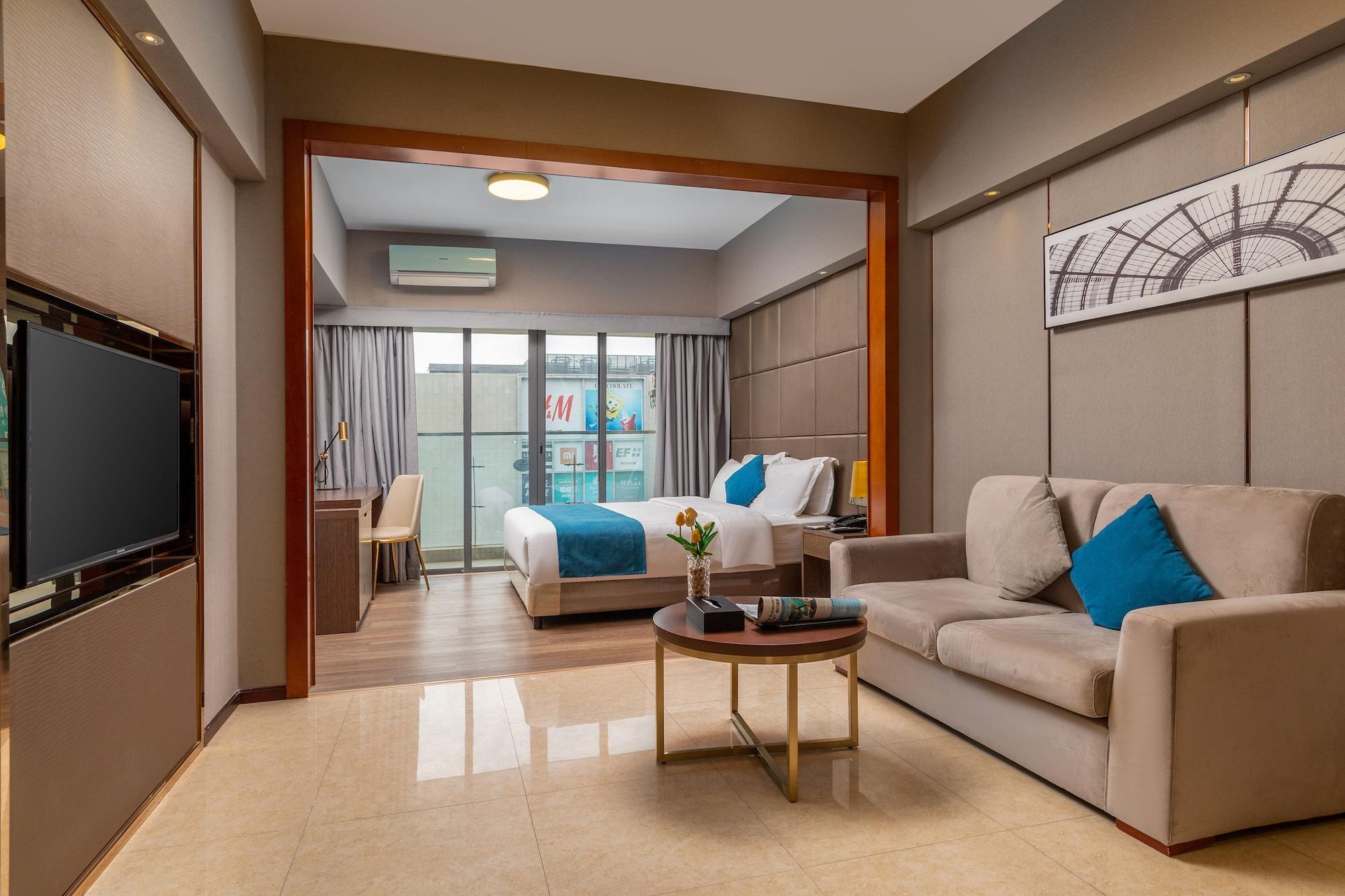 Foshan Poltton International Serviced Apartment-Canton Fair Free Shuttle Bus Экстерьер фото