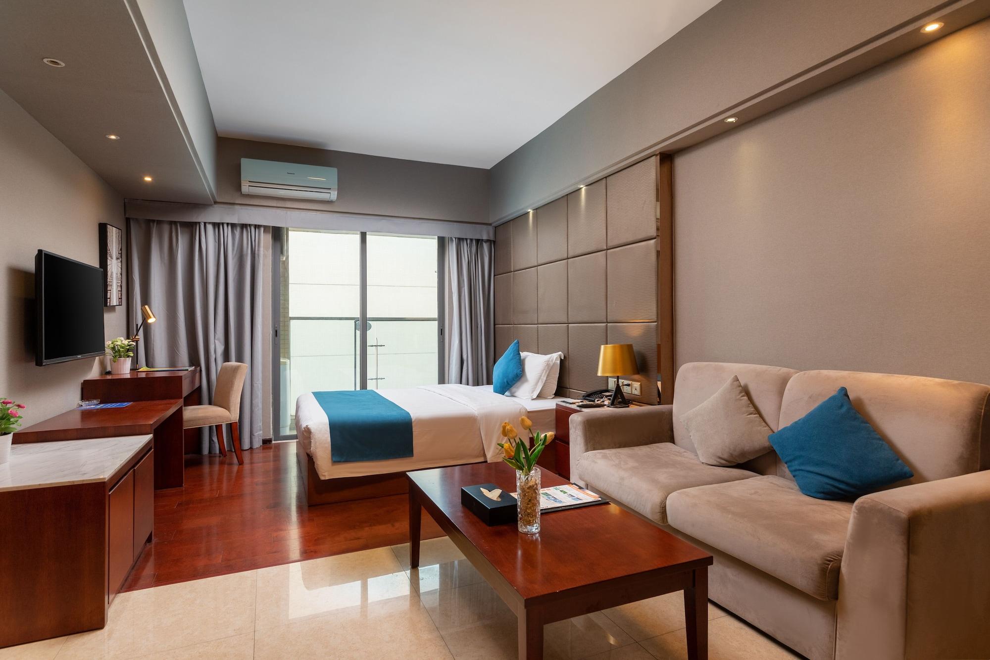 Foshan Poltton International Serviced Apartment-Canton Fair Free Shuttle Bus Экстерьер фото