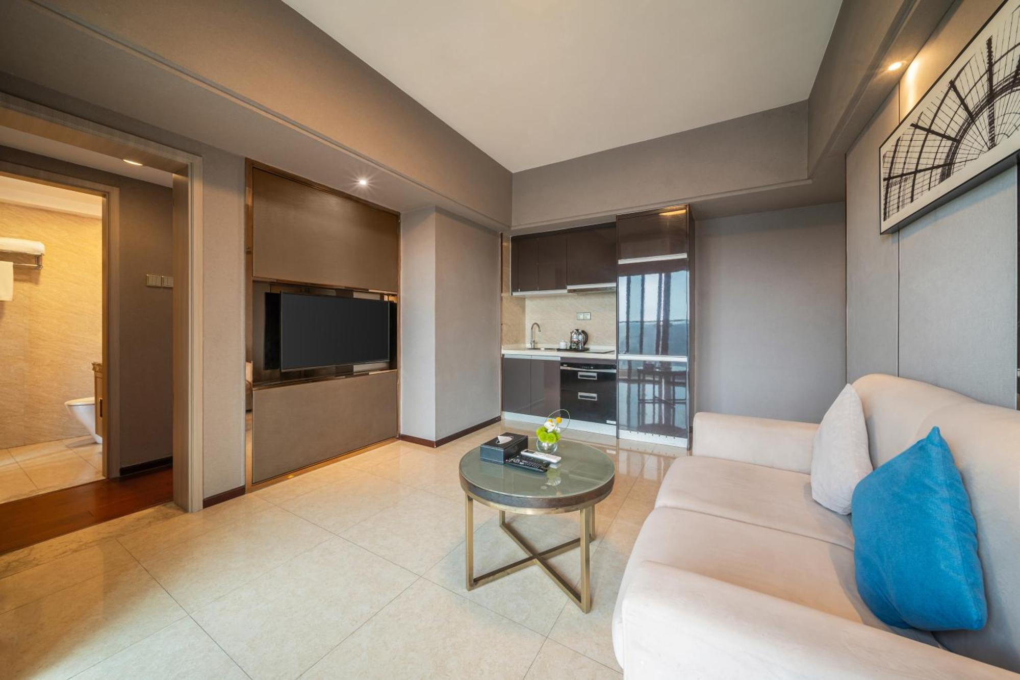 Foshan Poltton International Serviced Apartment-Canton Fair Free Shuttle Bus Экстерьер фото