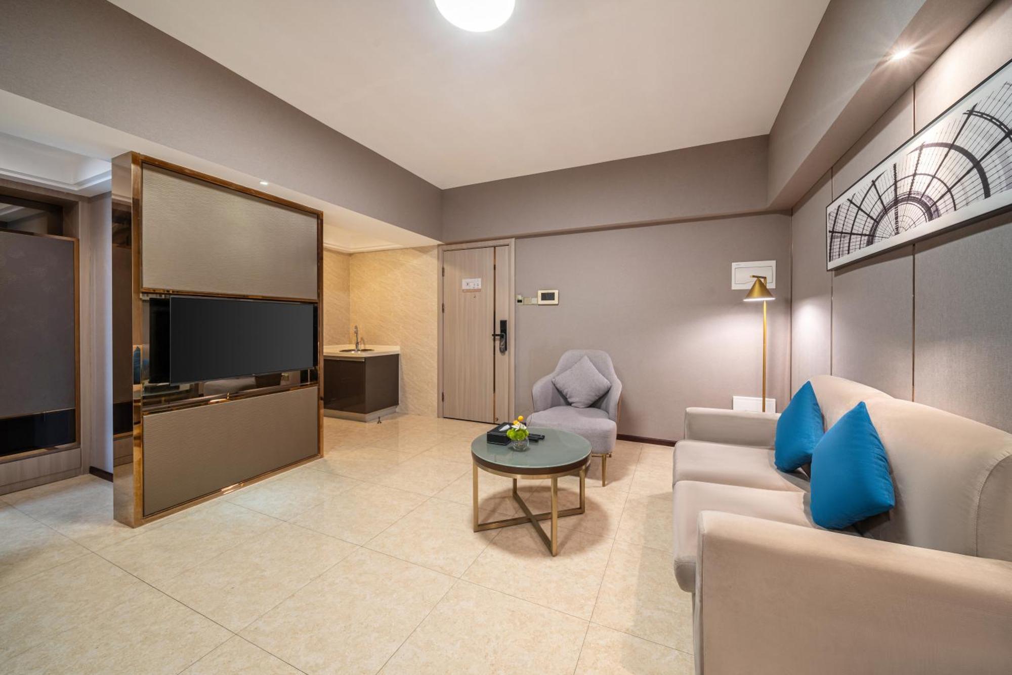 Foshan Poltton International Serviced Apartment-Canton Fair Free Shuttle Bus Экстерьер фото