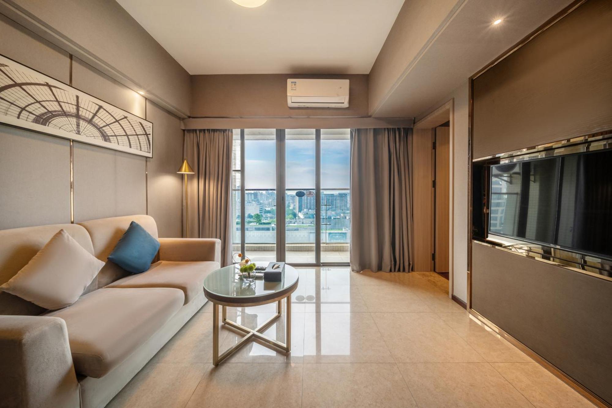 Foshan Poltton International Serviced Apartment-Canton Fair Free Shuttle Bus Экстерьер фото